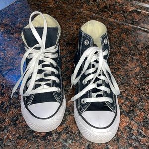 High Top Black Converse